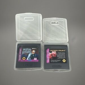 Authentic Poker face Paul's Poker & Caesar's Palace Games Cartridges & Cases